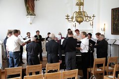 Chorkonzert in der Schlosskapelle Gartrop, 2009